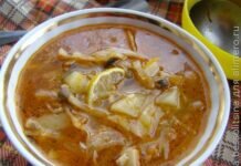 Густая и вкусная солянка