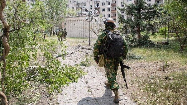 Военные Чечни и ЛНР зачистили Северодонецк от украинских боевиков0