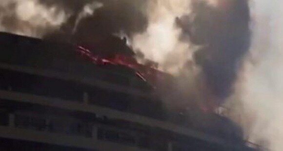 Лесной пожар в Турции перекинулся на отель 0