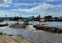 В Хабаровском крае подтопило три участка дорог