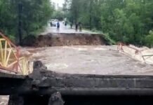 В Тынде ввели режим ЧС из-за ливней