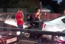 Пьяный водитель протаранил четыре машины в Санкт-Петербурге