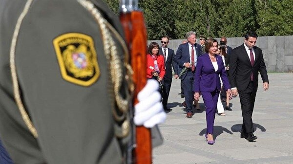 Пелоси в Ереване осудила нападение Азербайджана на суверенитет Армении0
