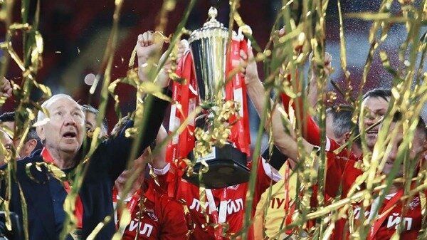 «Спартак» в Москве взял реванш у «Зенита» в ответном матче легенд0