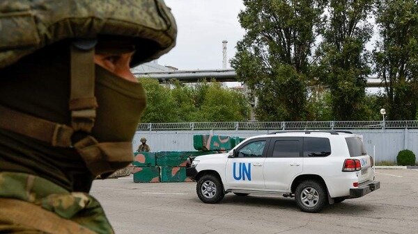 В Энергодаре сообщили об обстрелах во время работы миссии МАГАТЭ0