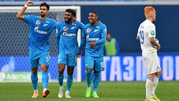 «Зенит» разгромил «Оренбург» со счетом 8:00