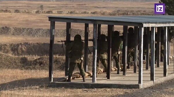 Мобилизованные в Забайкалье начали изучать тактику ведения боя0