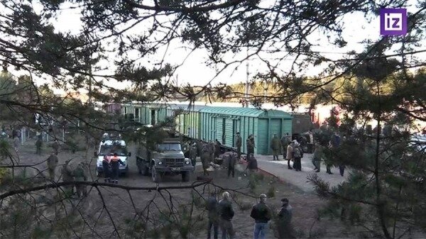 Мобилизованных во Владимирской области проводили на боевое слаживание0