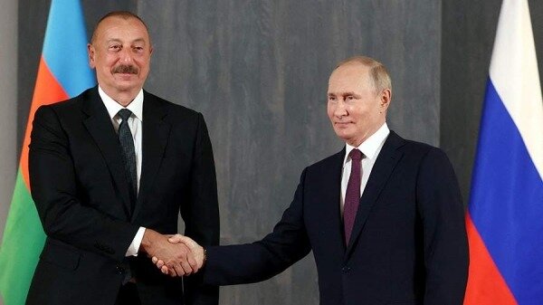В Астане начались переговоры Путина и Алиева0