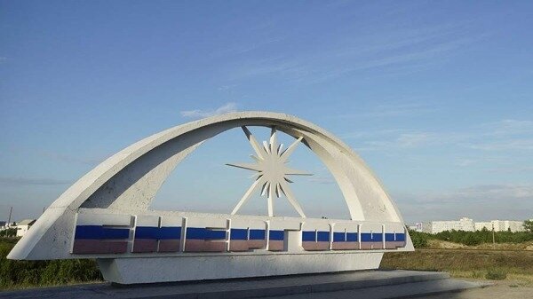 В Энергодаре восстановили поврежденный обстрелом мост для проезда в город0